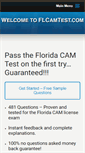 Mobile Screenshot of flcamtest.com